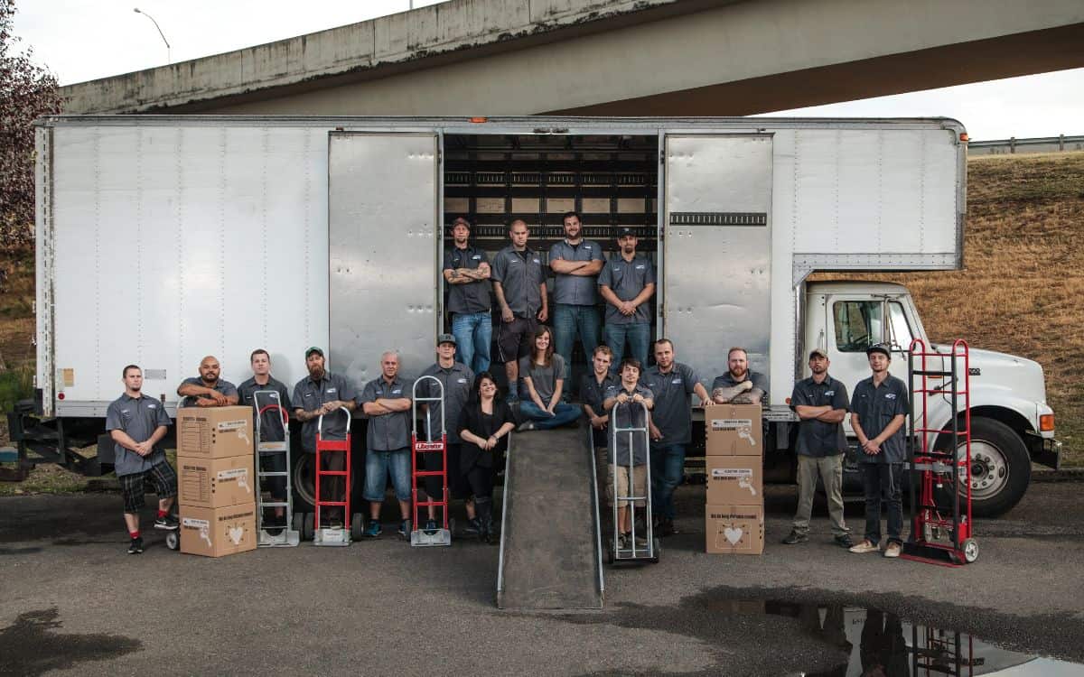 senior movers moving team